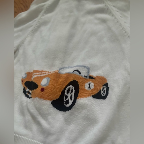 Amber Hagen organics yellow car cardigan 2T - Picture 5 of 7